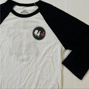 3/4 Sleeve Rooster Teeth Baseball Shirt